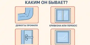 Брак пластиковых окон: каким он бывает?
